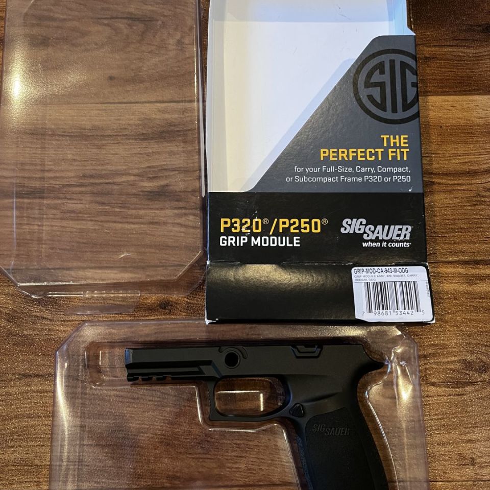 Post 1 - P320 Grip, OD Green