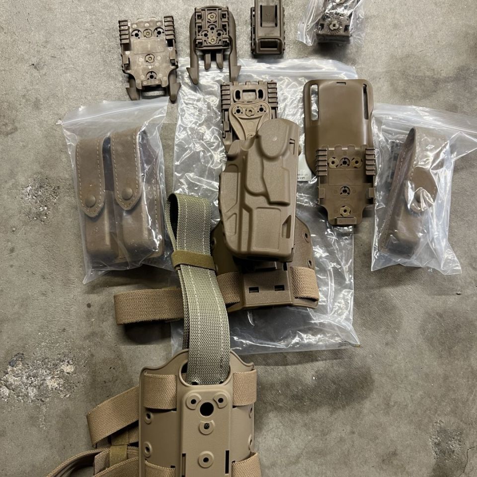 Post 1 - M18 Coyote Brown Safariland