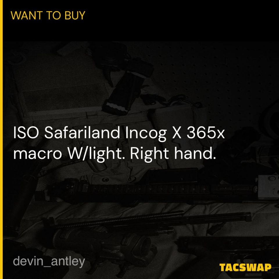 Post 3 - Safariland Incog X 365x macro 