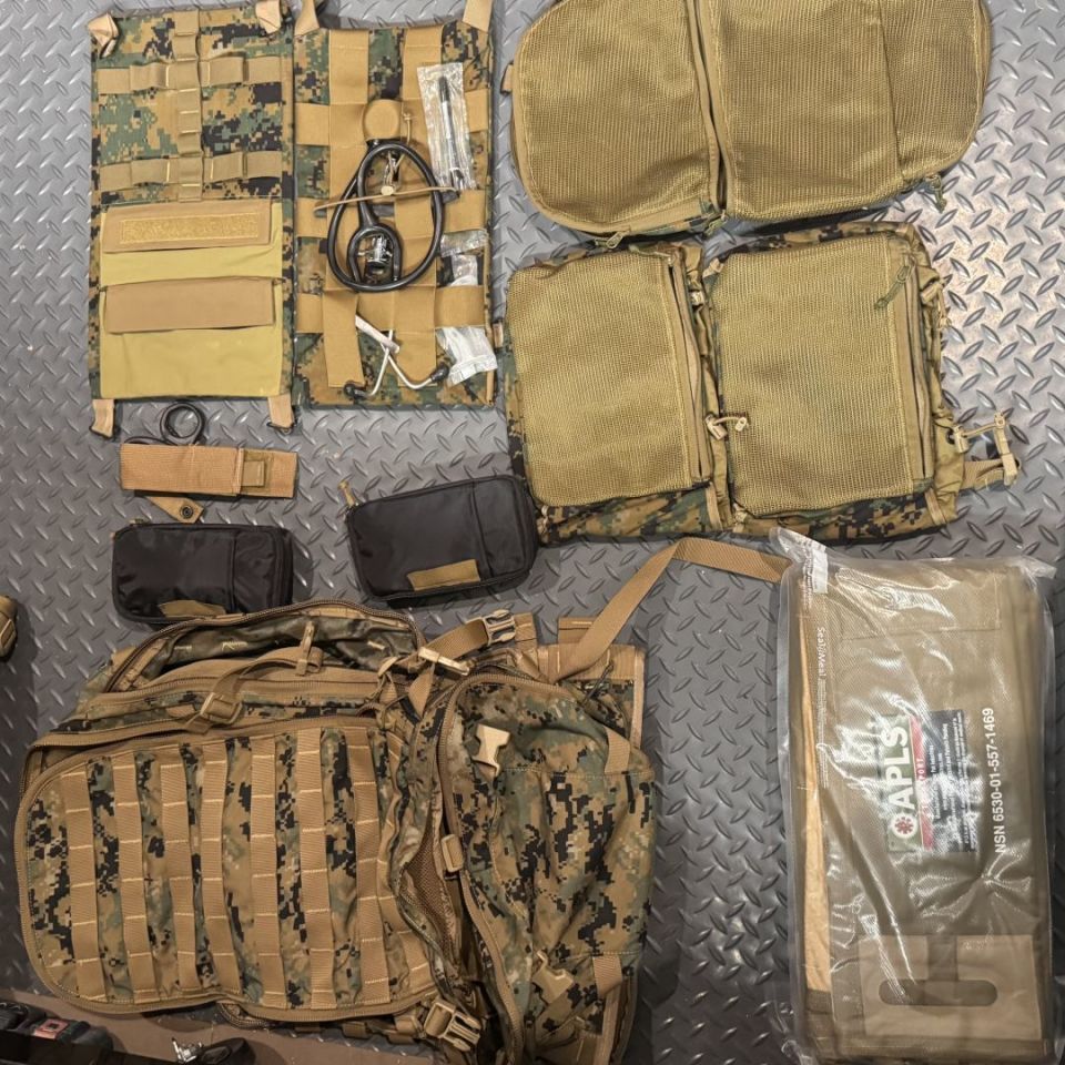 Post 1 - MARPAT Corpsmans pack 