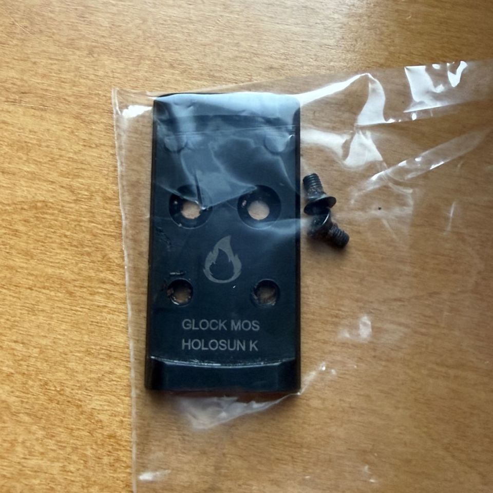 Post 1 - FCD G5 MOS Holosun K plate 