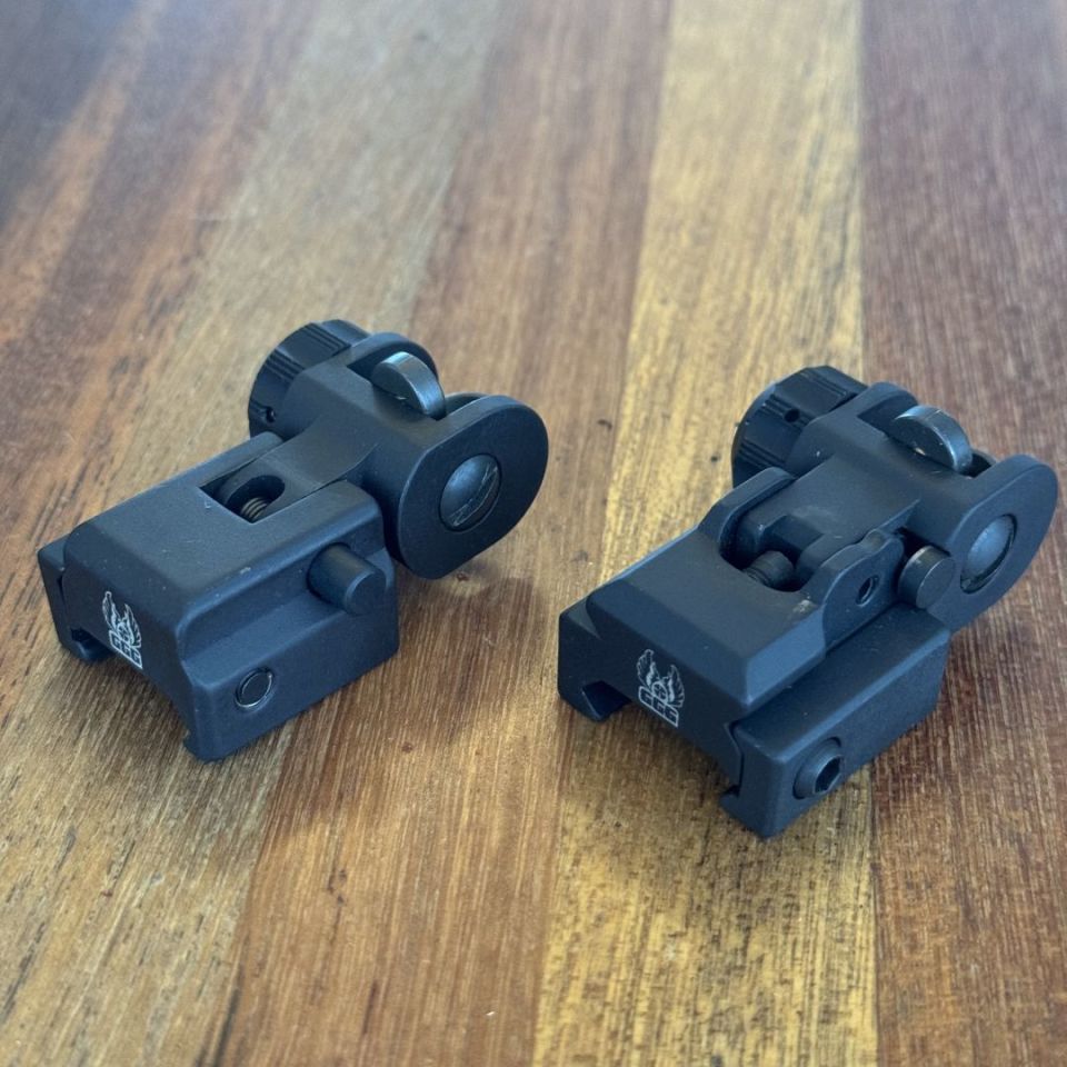 Post 5 - GG&G BUIS Rear Sights