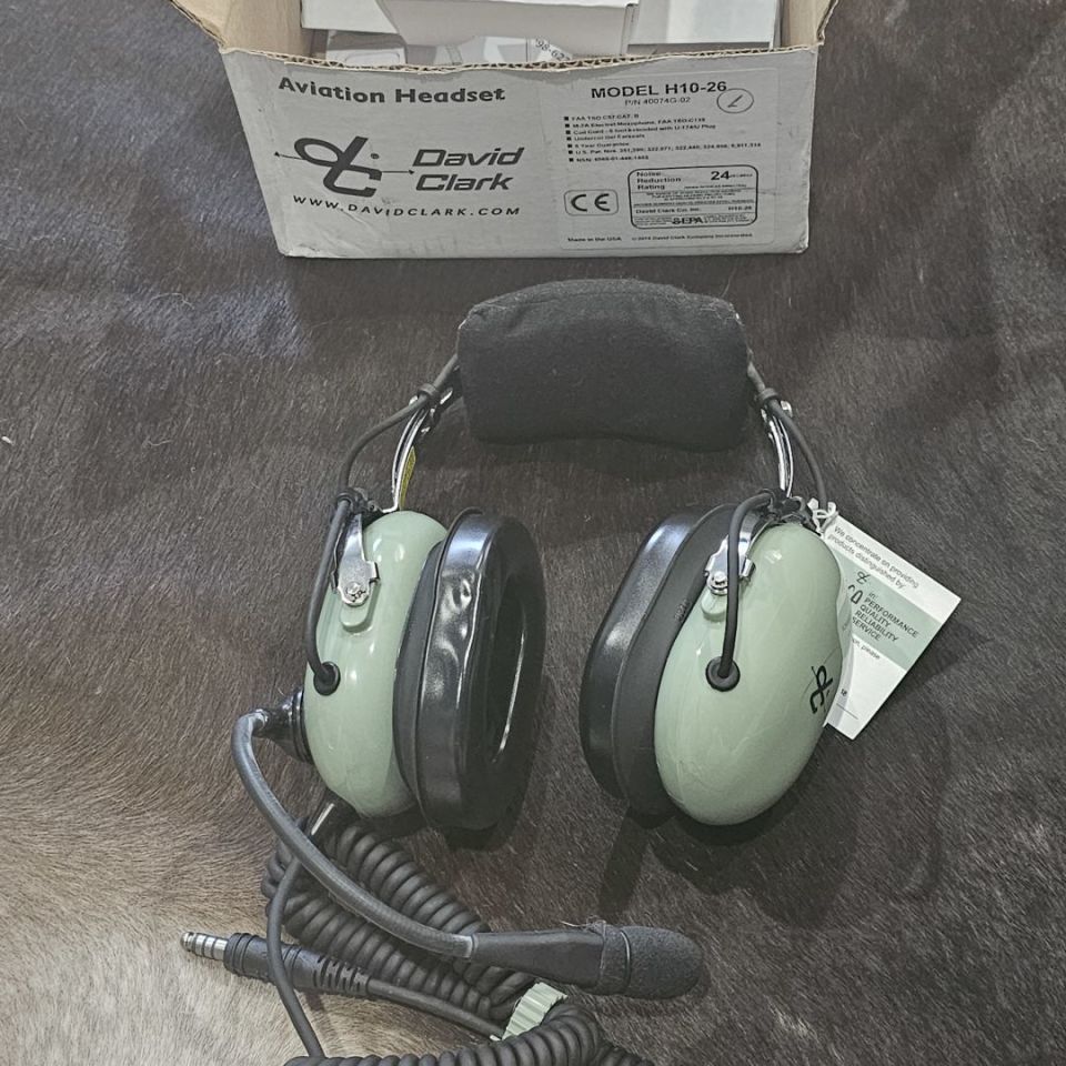 Post 3 - David Clark Aviation Headset
