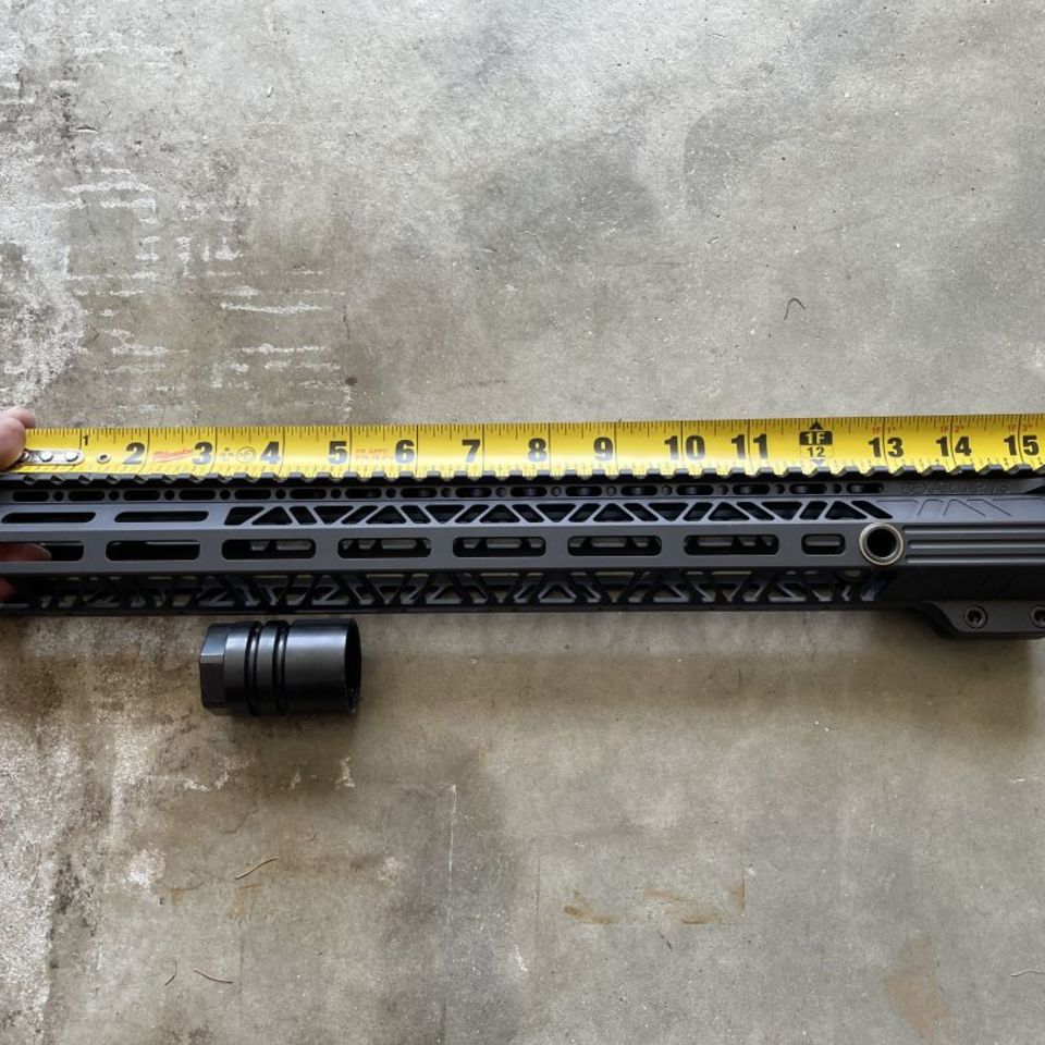 Post 2 - 15” Bexar arms handguard 