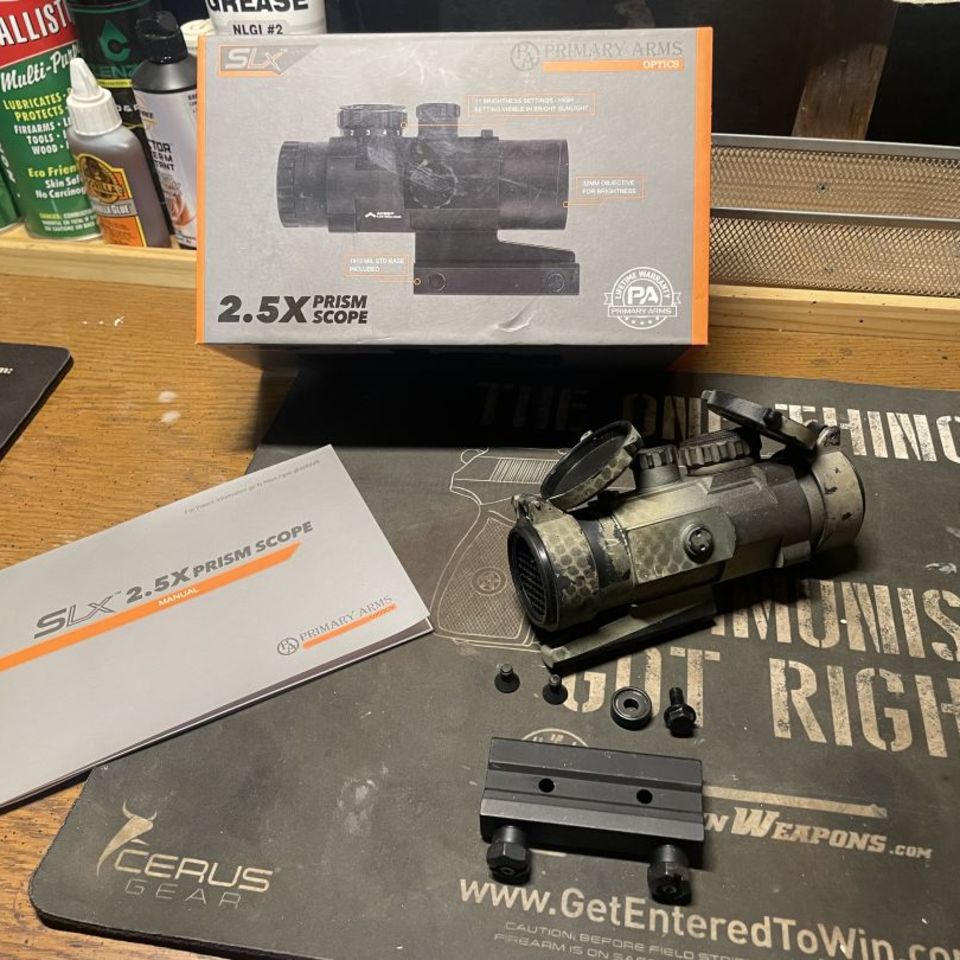 Post 2 - Primary Arms 2.5 SLx Prism 