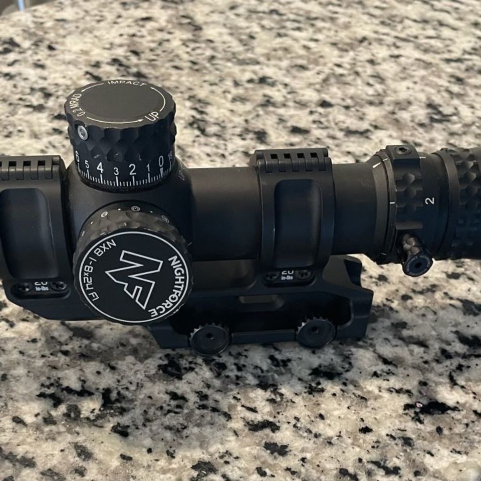 Post 1 - Nightforce NX8 1-8 