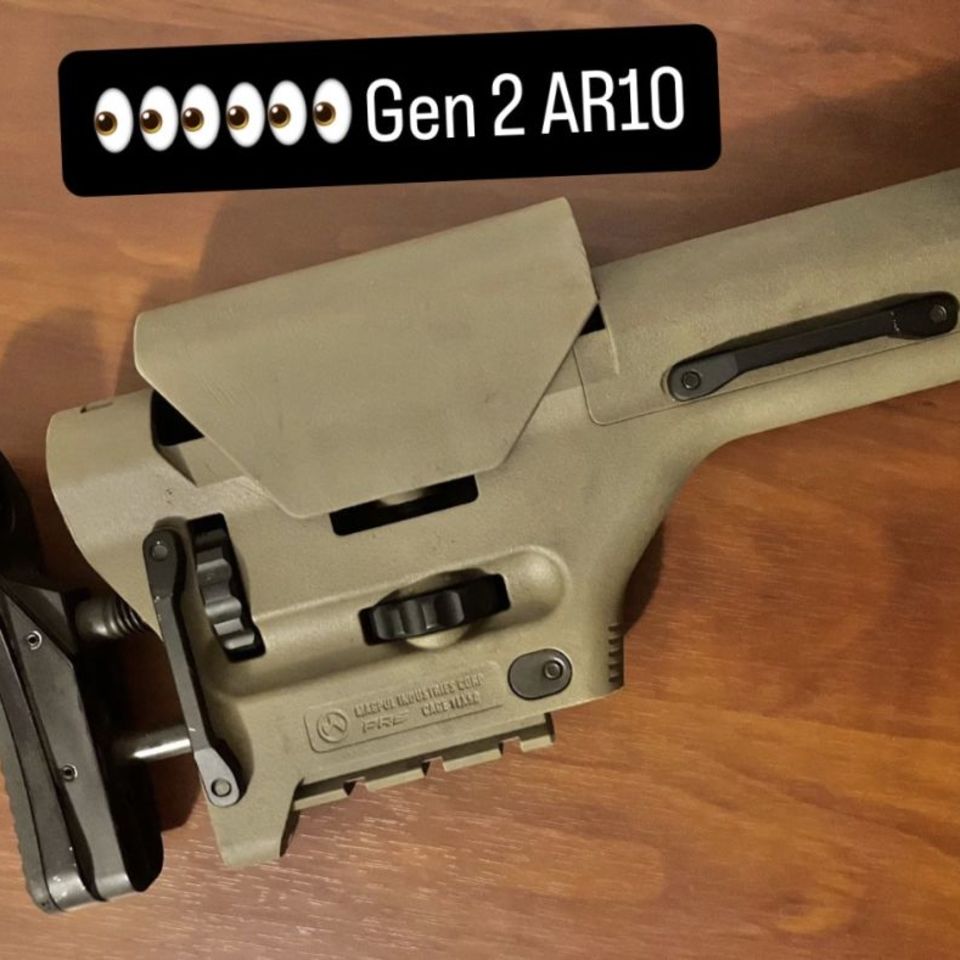 Post 5 - WTB FDE Magpul PRS GEN 2 AR10