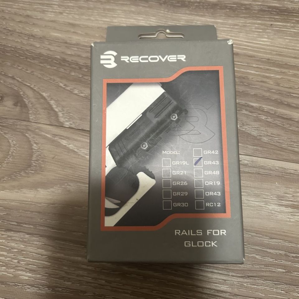 Post 1 - Recover Glock G43 Rail