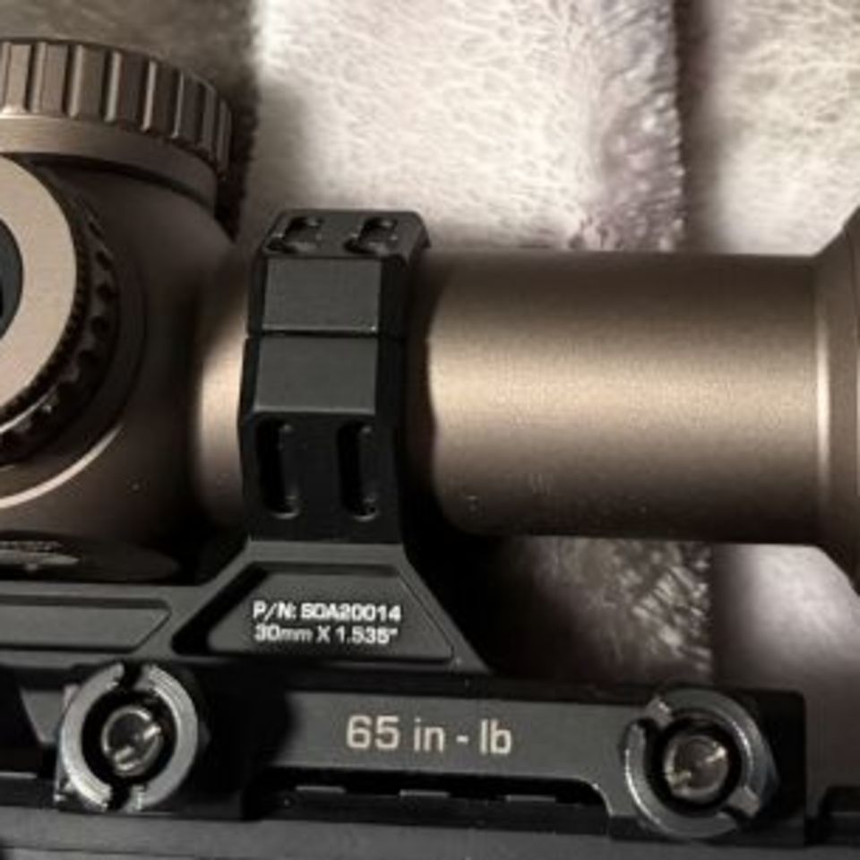 Post 1 - Riton 1-8x24 lovo & sig mount 