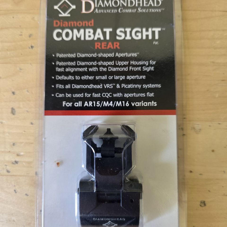 Post 2 - Diamondhead Combat Rear Sight