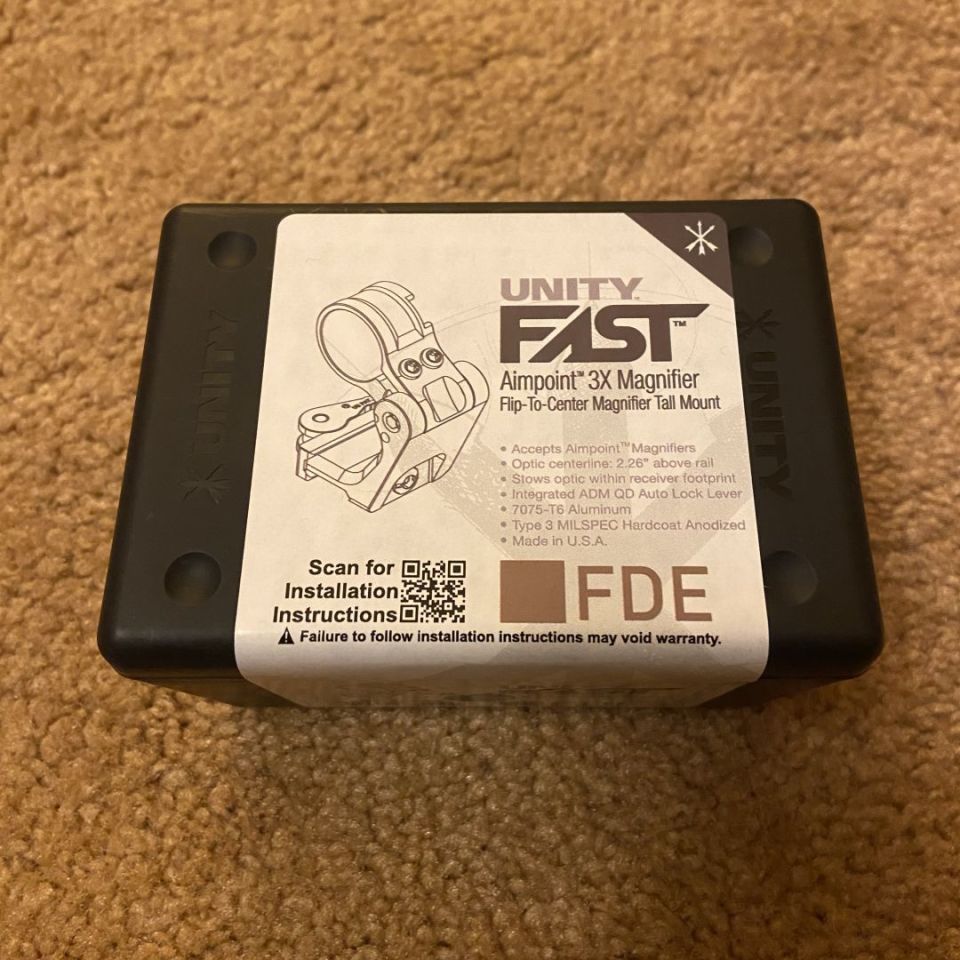 Post 4 - Unity 30mm Aimpoint FTC Mount