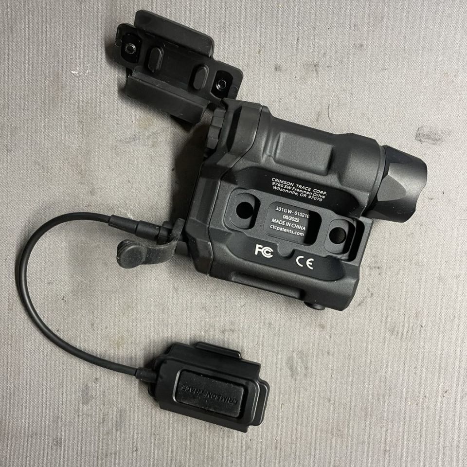 Post 1 - Crimson trace rail master