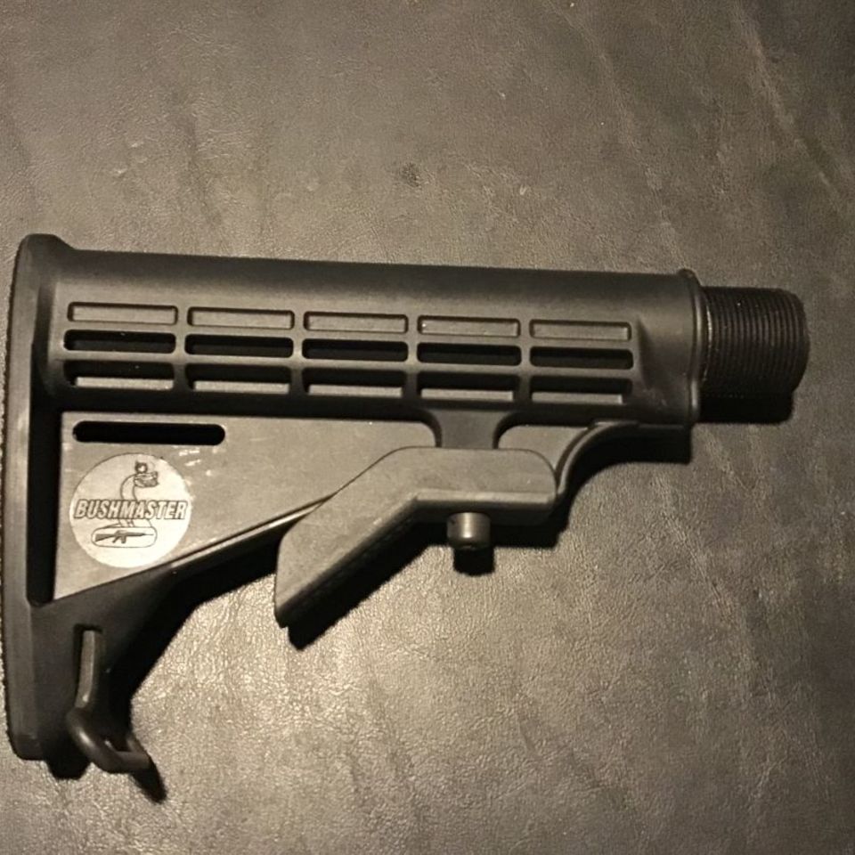 Post 1 - Bushmaster 6 position Telescoping Buttstock Commercial Spec. Buffer tube , Buffer, Buffer Spring, Endplate, & Castle Nut are NOT INCLUDED!!!  