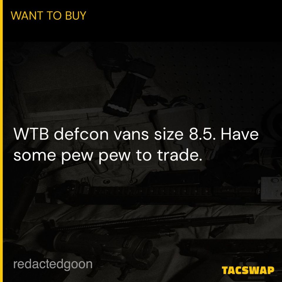 Post 2 - WTB defcon Vans
