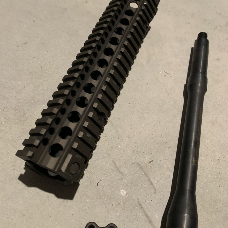 Post 3 - Daniel Defense RIS II + barrel