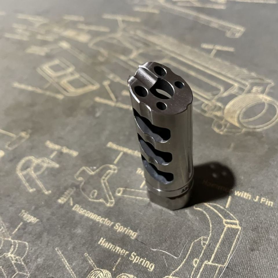 Post 1 - Titanium Muzzle Break 30 cal