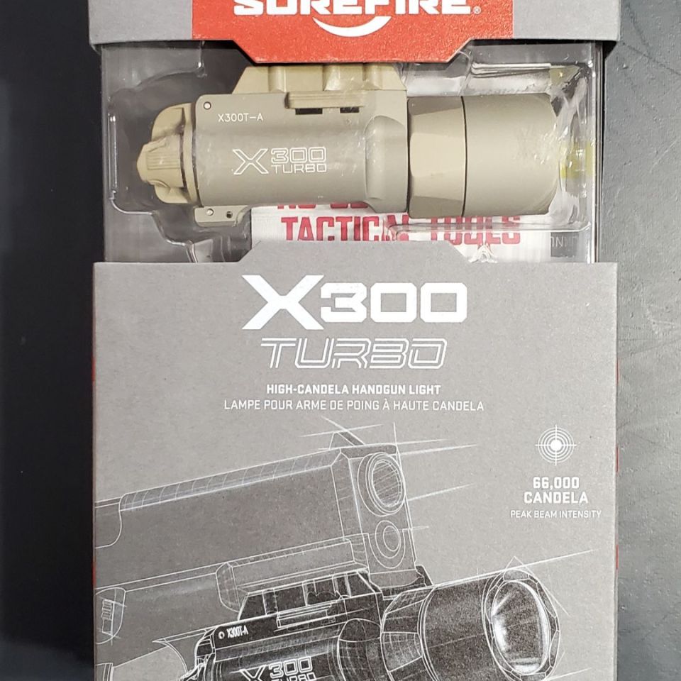 Post 3 - NIB - Surefire X300 Turbo- Tan