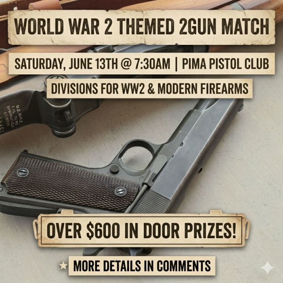 Post 4 - WW2 2-Gun Match, Peep Post