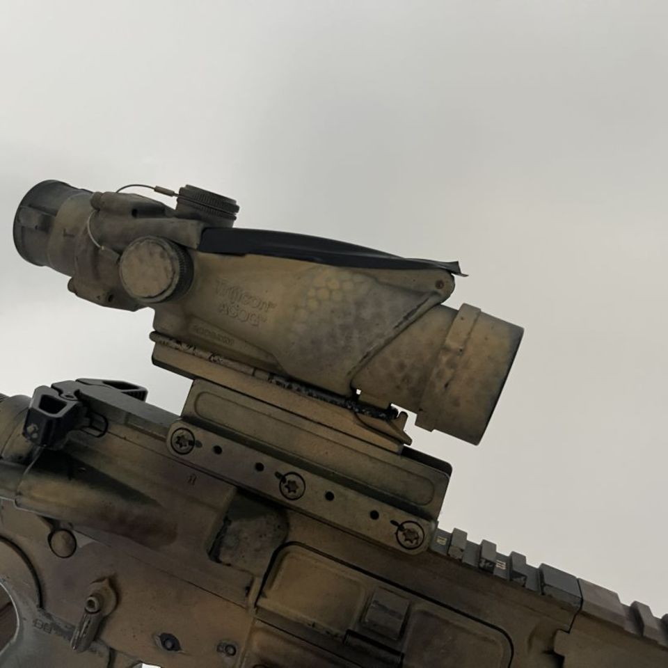 Post 1 - ACOG 4x32 red crosshair