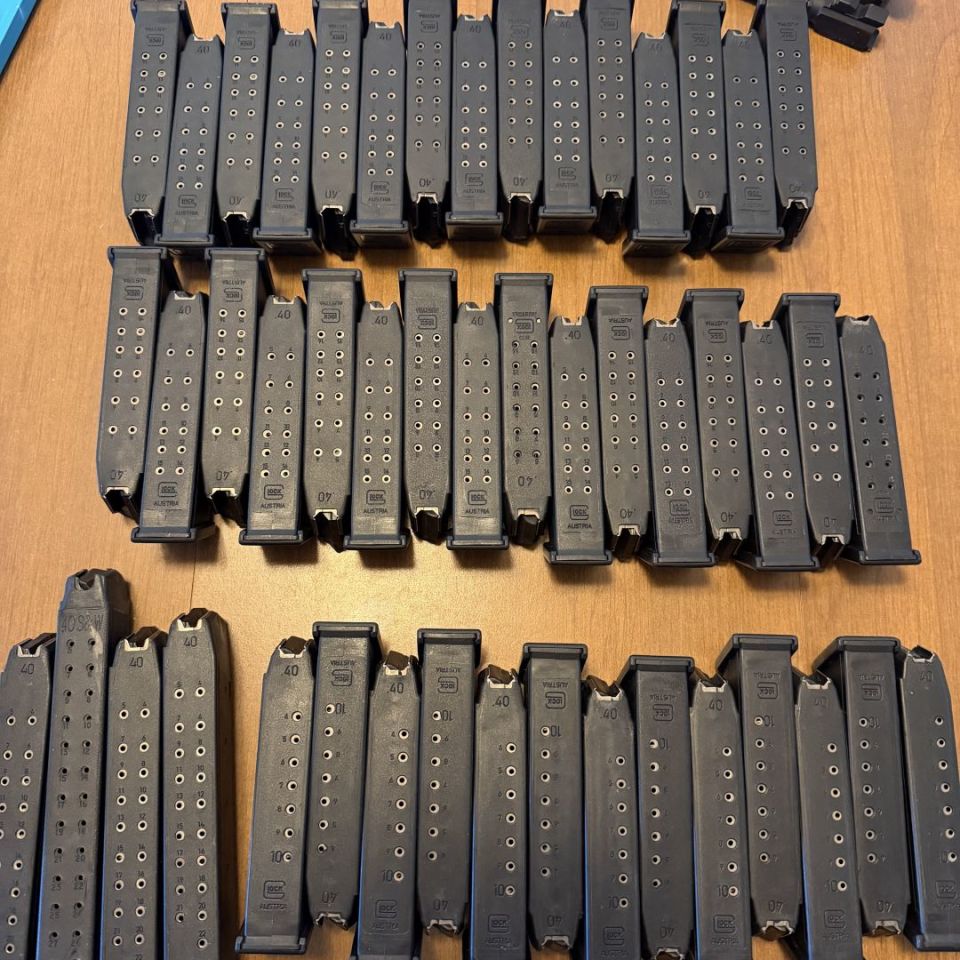 Post 3 - Glock 40 cal mags