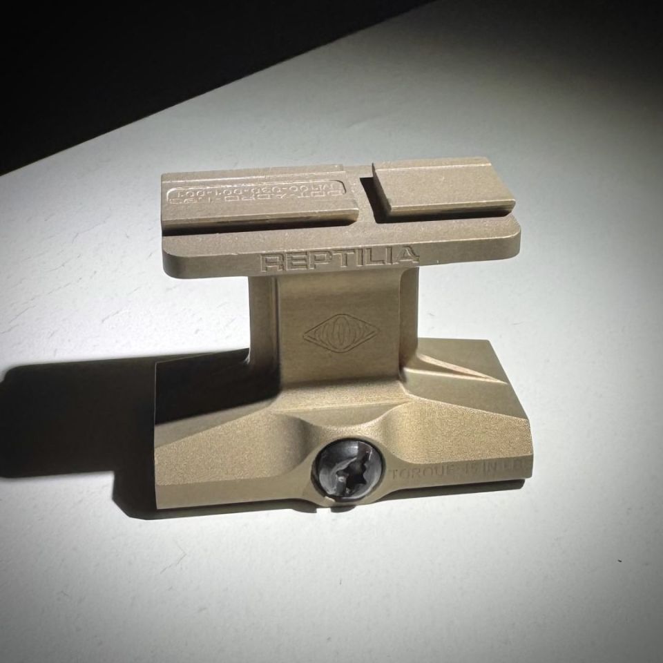 Post 2 - 1.93 DOT ACRO mount ⋅||⋅ Aimpoint Reptilia FDE tan