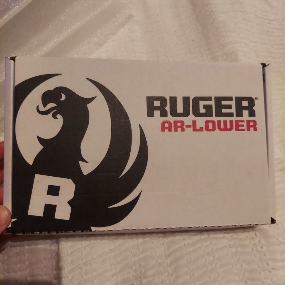 Post 3 - Ruger AR556 lower 