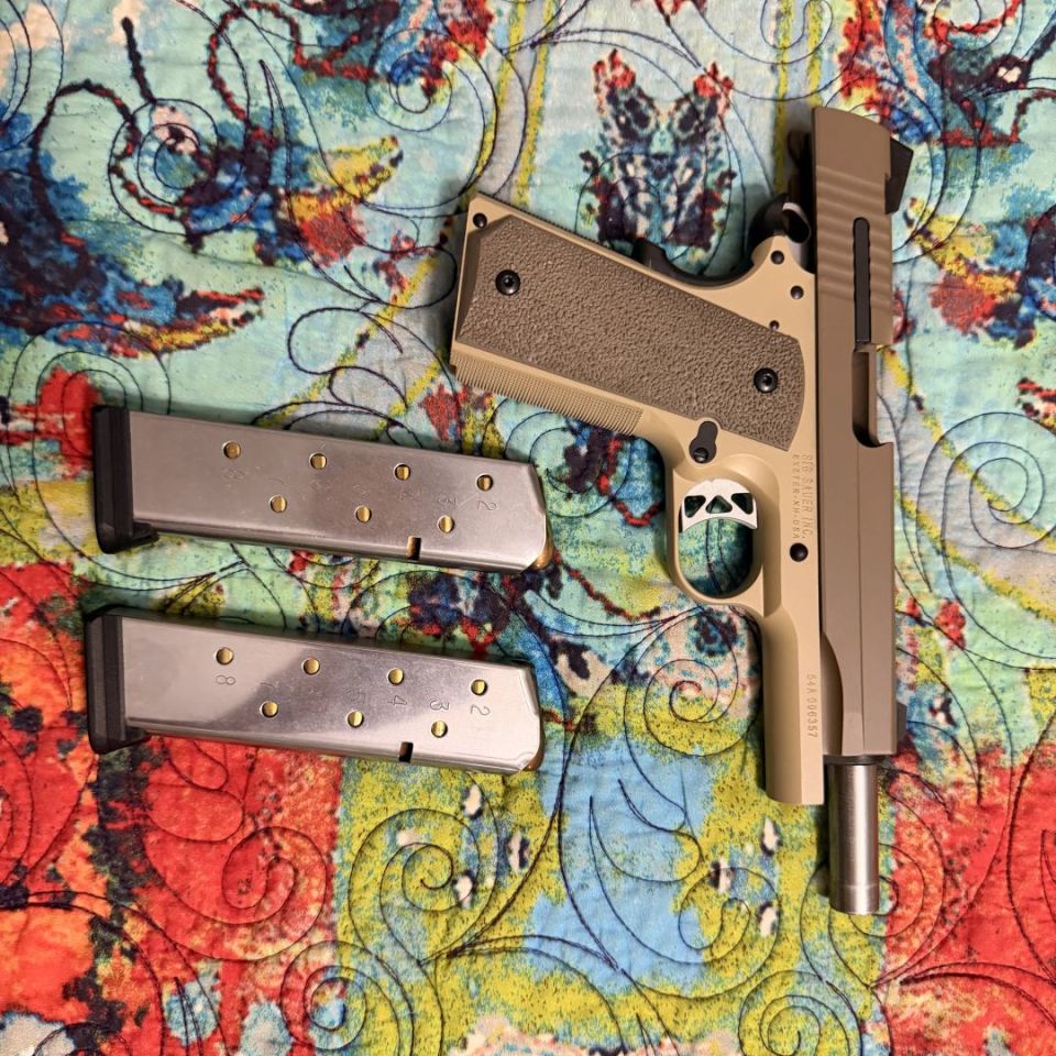 Post 1 - Sig Sauer 1911 Desert 45 ACP