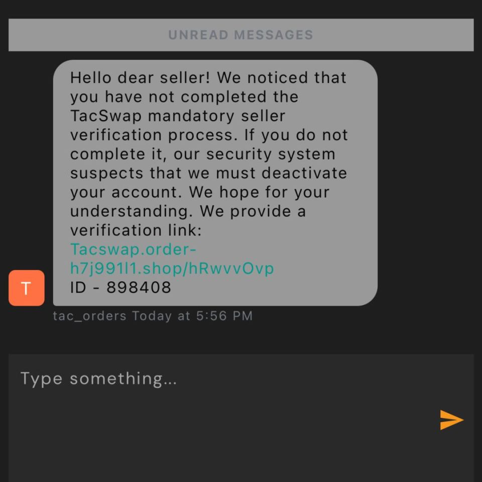 Post 2 - SCAMMER ALERT