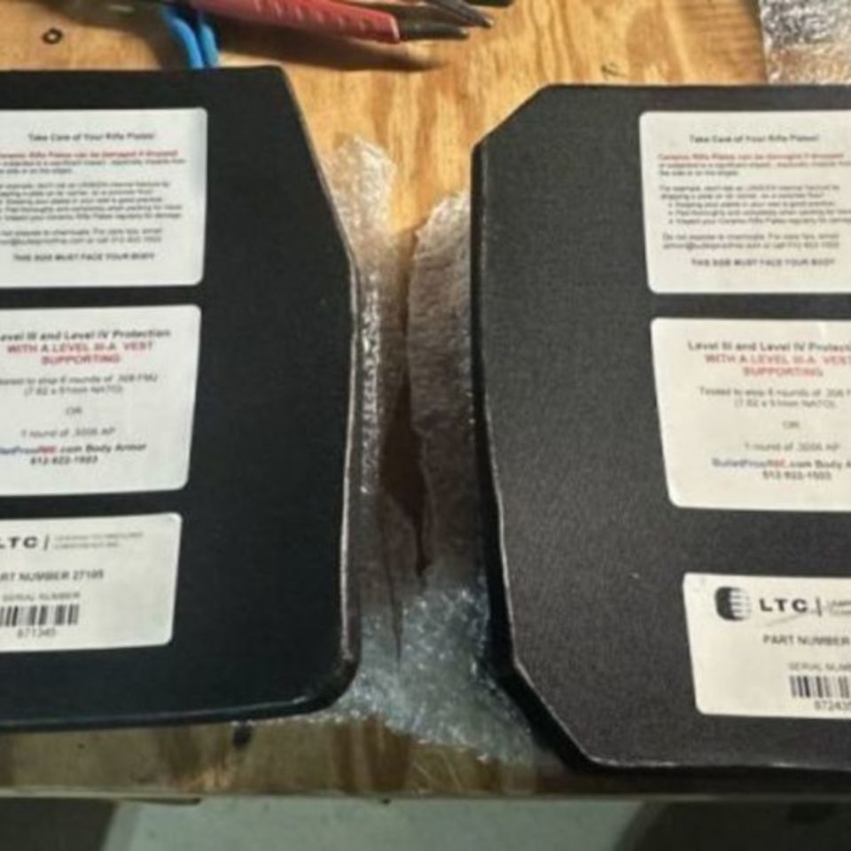 Post 1 - Body Armor: LTC Ceramic Plates