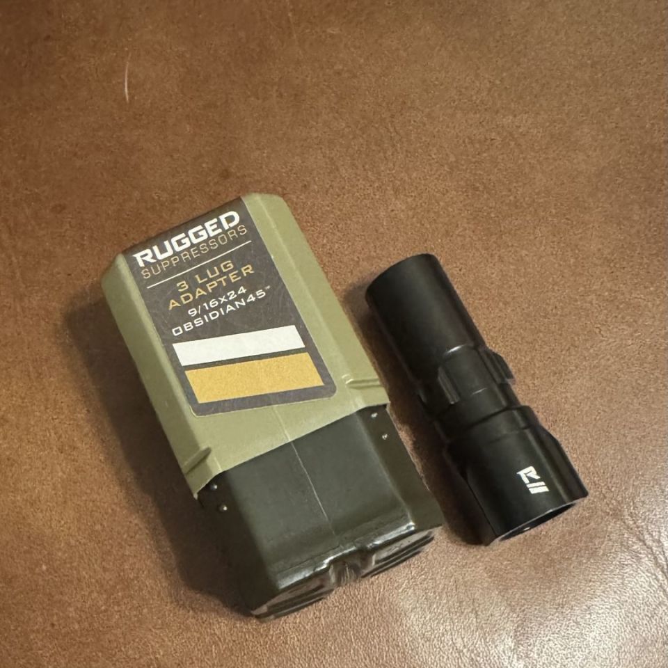 Post 1 - Rugged 3-Lug Adapter 9/16x24