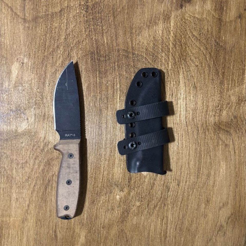 Post 1 - Ontario RAT-3 w/ scout sheath