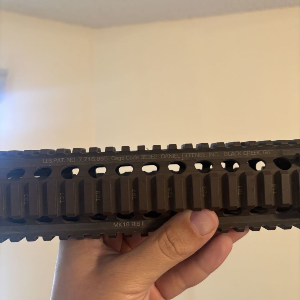 Post 1 - DD Mk18 Rail 