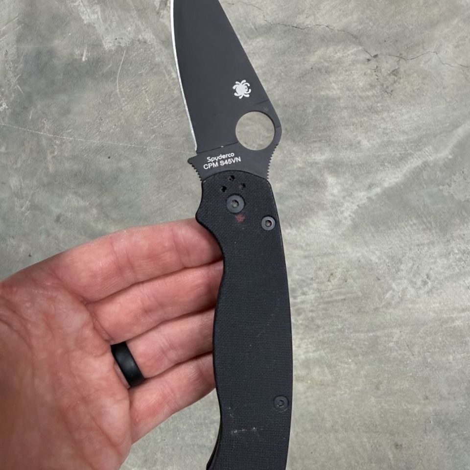 Post 2 - Spyderco Paramilitary 2