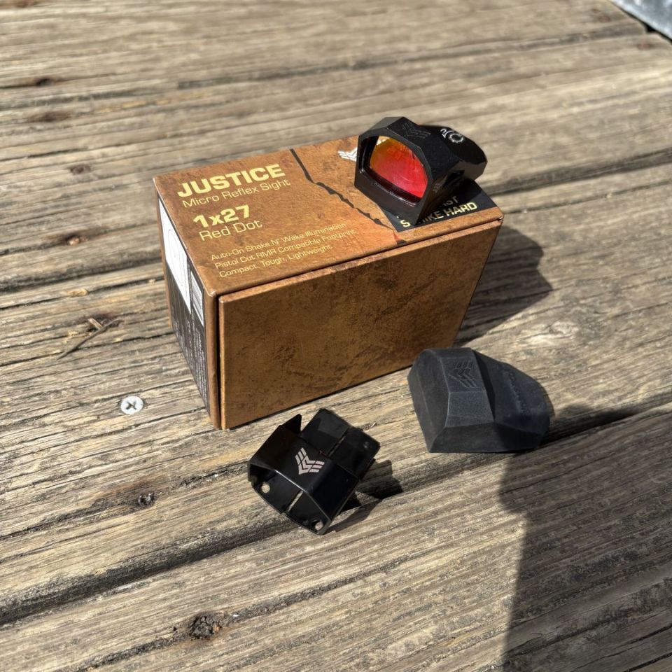 Post 1 - Swampfox optics Justice RMR