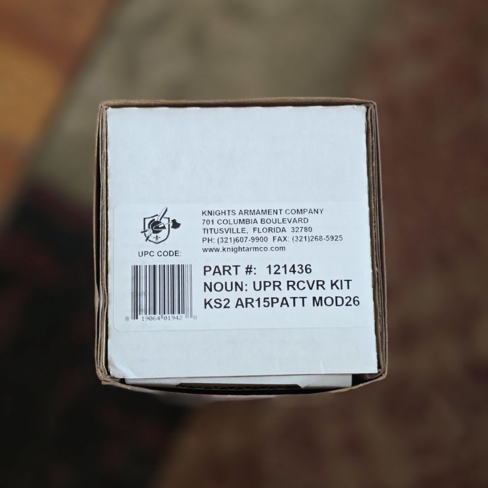 Post 3 - Knights Armament KS2 Upper Kit