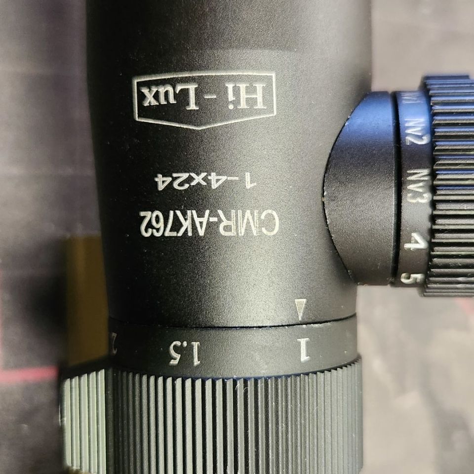 Post 1 - HiLux CMR AK762 1-4x LPVO