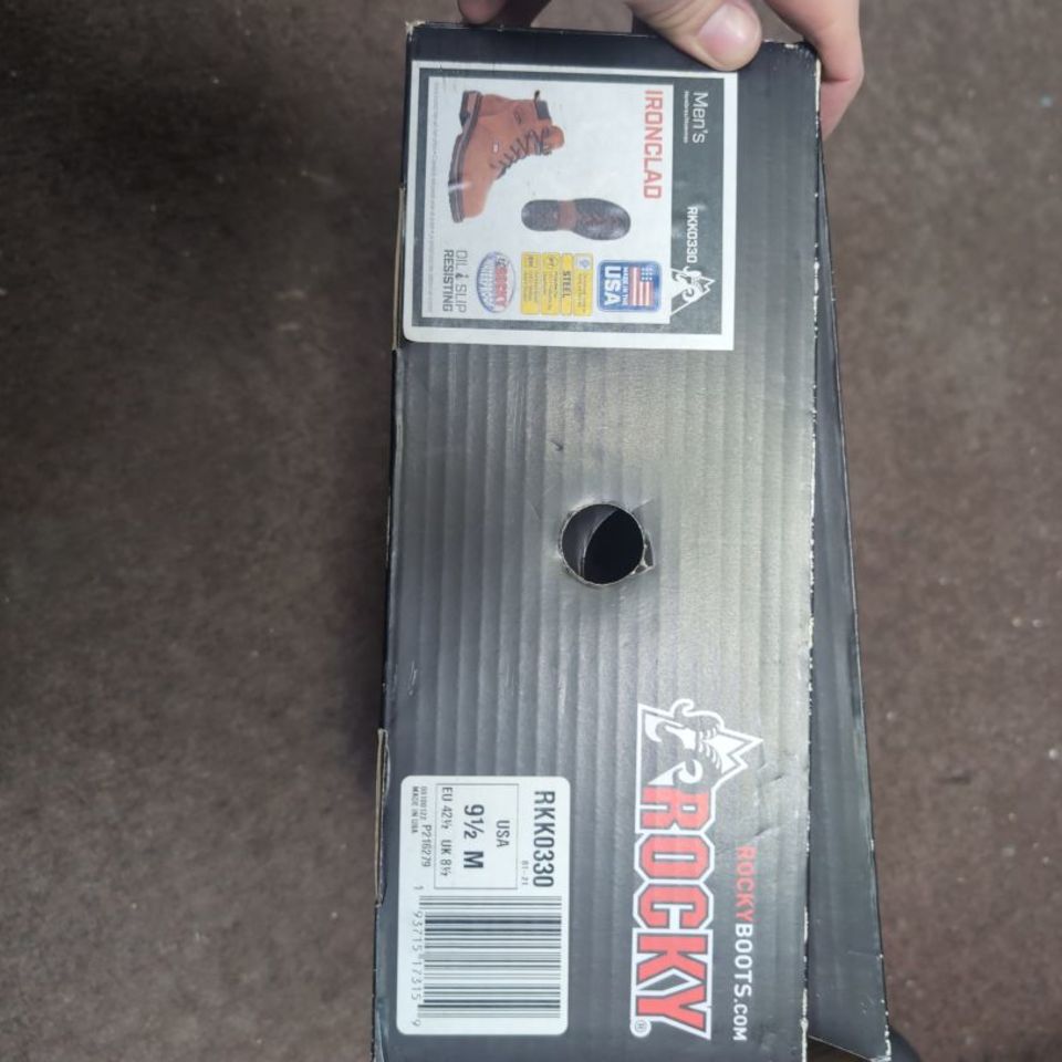 Post 5 - Rocky steel toe boots