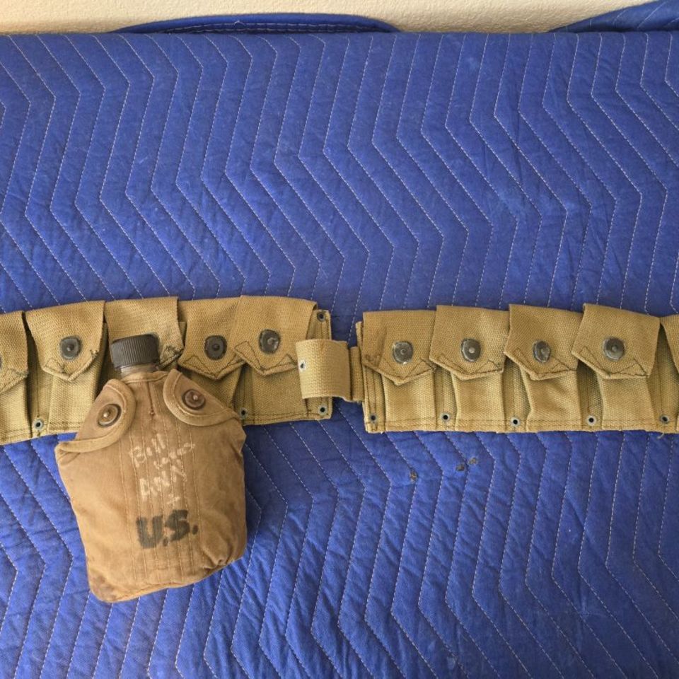 Post 1 - M1 Garand Belt + Canteen - Price Drop!