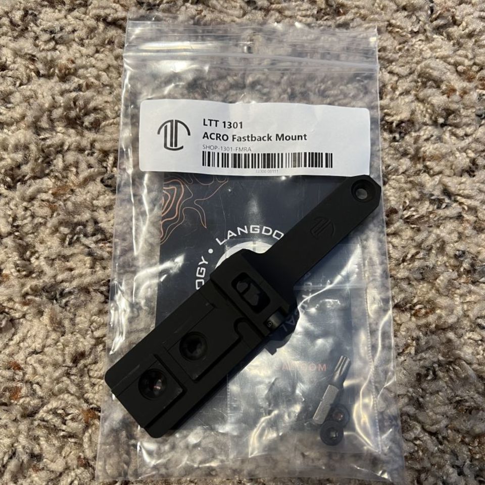 Post 4 - LTT Fastback 1301 ACRO