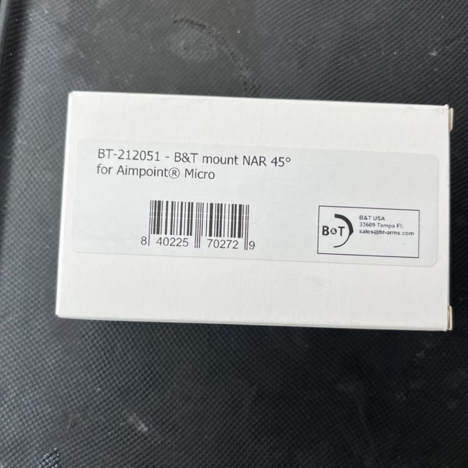 Post 1 - B&T Aimpoint Micro 45 mount