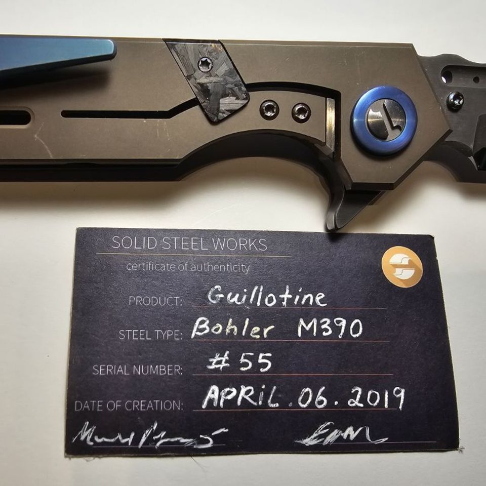 Post 1 - Solid Steel Works Guillotine