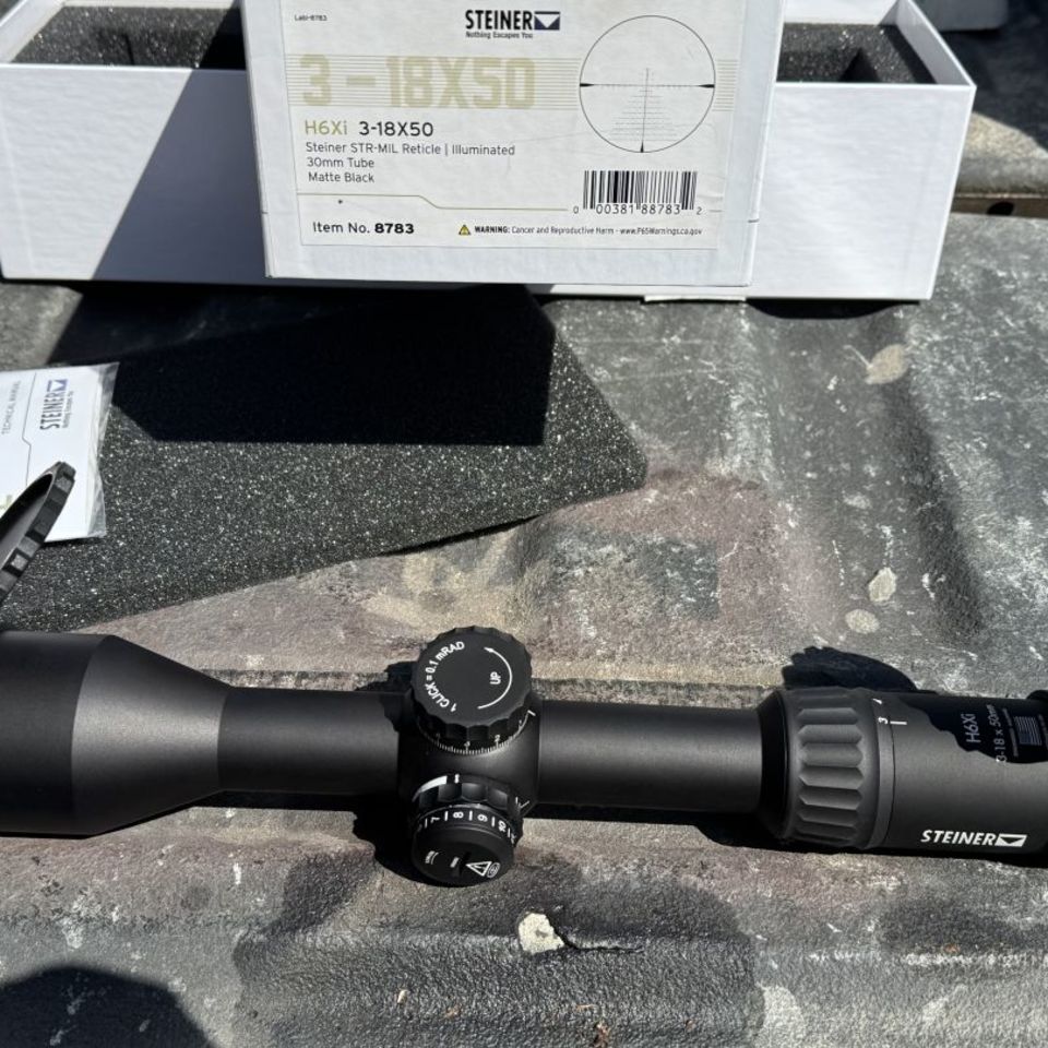 Post 2 - Steiner H6XI 3-18x50 STR-mil