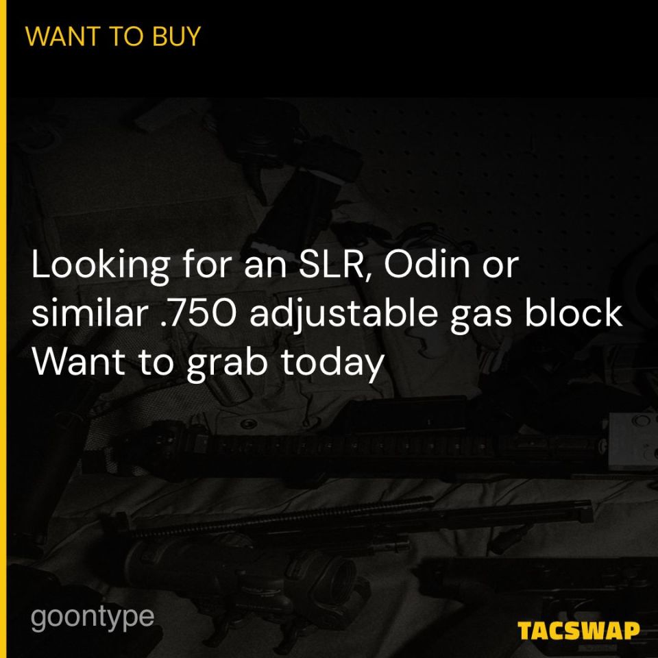 Post 4 - WTB adjustable GB near Qtown