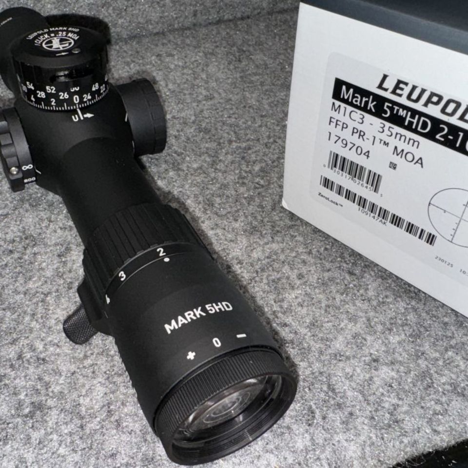 Post 1 - Leupold Mark 5 HD