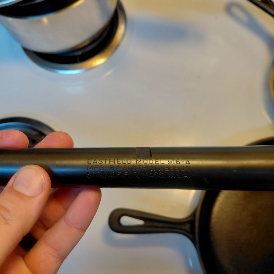 Post 5 - S&w 916 a barrel 18"