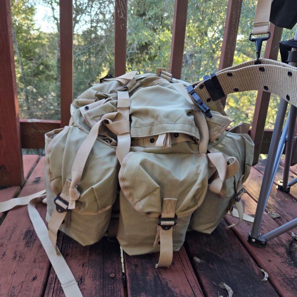 Post 1 - Tan Alice Pack and Web Gear