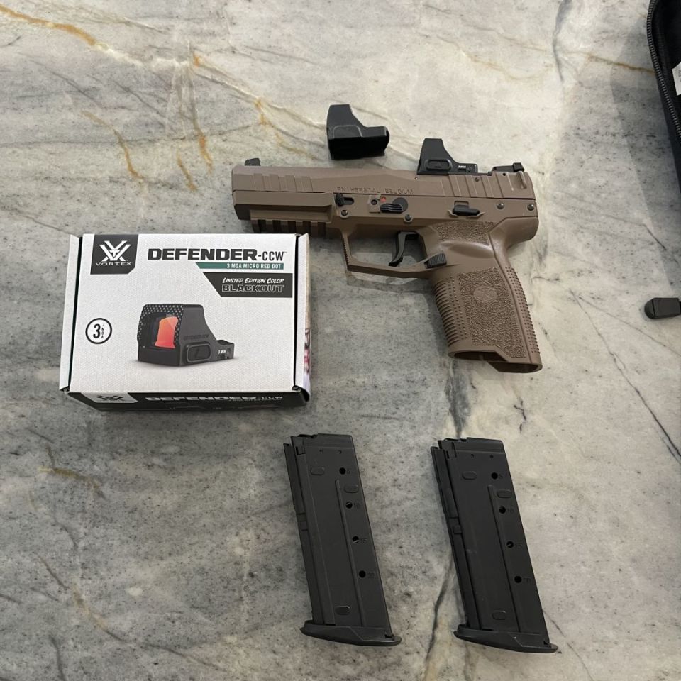 Post 1 - FN Five Seven MRD w Red Dot