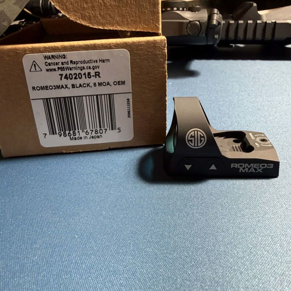 Post 1 - BNIB Sig Romeo 3 max 6 MOA