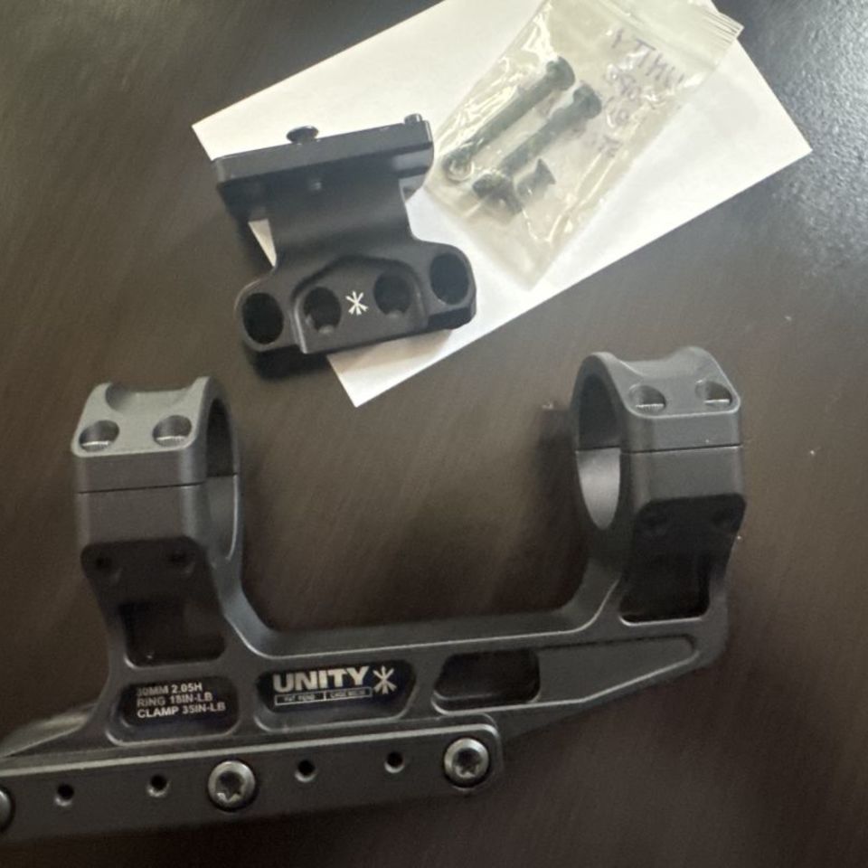 Post 1 - Unity 30mm scope mount - NES 