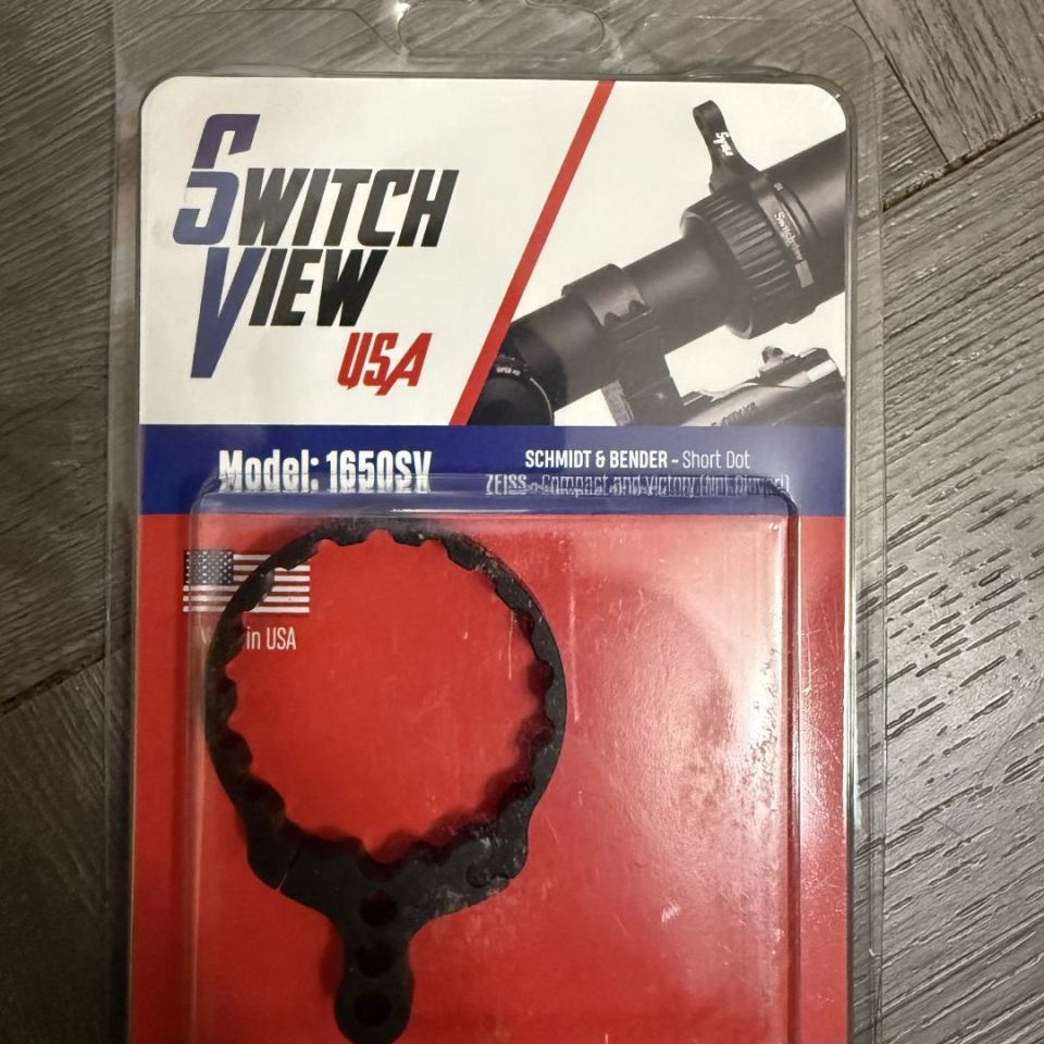 Post 3 - Schmidt and bender Ziess throw